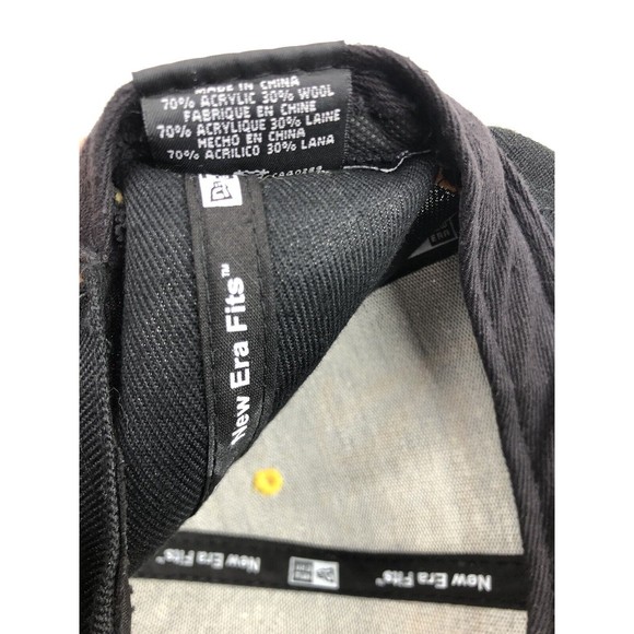 New Era Pittsburgh Pirates Script Hat Spellout Cap Acrylic Wool Snapback MLB - Picture 8 of 9